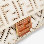 Fendi Baguette Medium Canvas Bag With Embroidery - Image 5