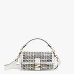 Fendi Baguette Medium Braided Leather Bag