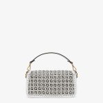 Fendi Baguette Medium Braided Leather Bag - Image 3