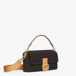Fendi Baguette Medium Cotton Crochet Bag - Image 2