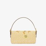 Fendi Baguette 1997 Medium FF Vertigo Jacquard Bag With Embroidery - Image 3