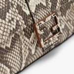 Fendi Baguette 1997 Medium Natural Python Leather Bag - Image 5