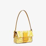 Fendi Baguette 1997 Mini Glazed Canvas Bag - Image 2