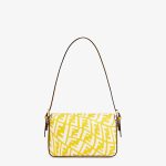 Fendi Baguette 1997 Mini Glazed Canvas Bag - Image 3