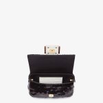 Fendi Baguette 1997 Mini Satin Bag With Sequins - Image 4