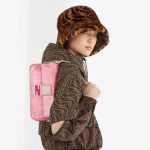 Fendi Baguette 1997 Pink Satin Bag With Sequins - Image 6