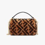Fendi Baguette Brown Sheepskin Bag - Image 2