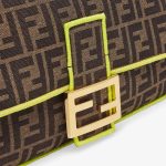 Fendi Baguette Large Roma/Amor Fabric Bag - Image 5