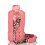 Chanel Gabrielle 20 Hobo Bag Pink Lambskin Mixed Metal Hardware - Image 6