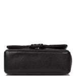 Chanel SO Black Incognito Quilted Caviar Square Mini Flap Bag Black Hardware - Image 5