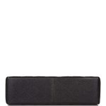 Chanel Vintage Black Quilted Caviar Jumbo Single Flap Bag Gold Hardware - Image 6
