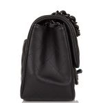 Chanel SO Black Quilted Lambskin Square Mini Classic Flap Bag Black Hardware - Image 7