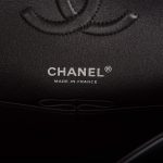 Chanel Medium Classic Double Flap Bag SO Black Lambskin Quilted Black Hardware - Image 8