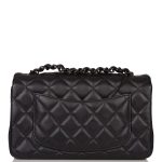 Chanel SO Black Quilted Lambskin Rectangular Mini Classic Flap Bag Black Hardware - Image 6