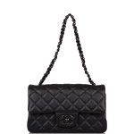 Chanel SO Black Quilted Lambskin Rectangular Mini Classic Flap Bag Black Hardware - Image 5