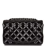 Chanel Mini Rectangular Flap Bag SO Black Patent Black Hardware - Image 8