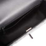 Chanel Mini Rectangular Flap Bag SO Black Patent Black Hardware - Image 7