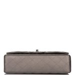 Chanel Medium Classic Double Flap Bag Ruthenium Lambskin Ruthenium Hardware - Image 7