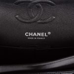 Chanel Small Classic Double Flap Shiny SO Black Crumpled Calfskin Black Hardware - Image 8