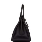 Hermes Birkin 35 Black Epsom Palladium Hardware - Image 2