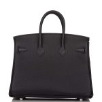 Hermes Black Togo Birkin 25cm Palladium Hardware - Image 2