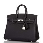Hermes Black Togo Birkin 25cm Palladium Hardware - Image 4
