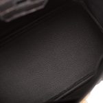 Hermes Black Matte Alligator Birkin 25cm Gold Hardware - Image 8