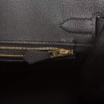 Hermes Black Togo Birkin 30cm Rose Gold Hardware - Image 8