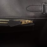 Hermes Birkin 30 Black Epsom Gold Hardware - Image 4