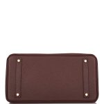Hermes Birkin 35 Havane Clemence Gold Hardware - Image 6