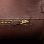 Hermes Birkin 35 Havane Clemence Gold Hardware - Image 9