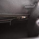 Hermes Birkin Sellier 25 Black Veau Madame Palladium Hardware - Image 5
