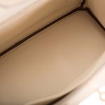 Hermes Birkin 30cm Bi-Color Trench and Craie Epsom Gold Hardware - Image 8