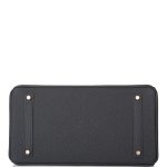 Hermes Birkin 35 Black Togo Rose Gold Hardware - Image 9