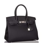Hermes Black Togo Birkin 30cm Palladium Hardware - Image 8