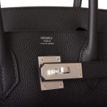 Hermes Black Togo Birkin 30cm Palladium Hardware - Image 7
