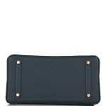 Hermes Birkin 30 Vert Cypress Clemence Gold Hardware - Image 5