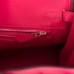 Hermes Birkin 25 Framboise Swift Palladium Hardware - Image 6