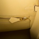Hermes Birkin 25 Jaune Poussin Togo Gold Hardware - Image 2