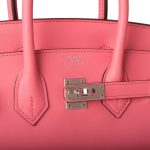 Hermes Birkin 25 Rose D'Ete Swift Palladium Hardware - Image 7