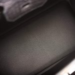 Hermes Birkin 30cm Black Matte Alligator Gold Hardware - Image 8