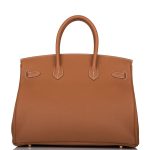 Hermes Birkin 35 Gold Togo Gold Hardware - Image 4