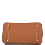 Hermes Birkin 35 Gold Togo Gold Hardware - Image 6