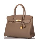 Hermes Birkin 30 Etoupe Togo Gold Hardware - Image 6
