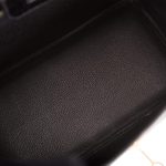Hermes Black Shiny Niloticus Crocodile Birkin 25cm Gold Hardware - Image 2