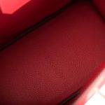 Hermes Birkin 30 Rouge Casaque Togo Gold Hardware - Image 8