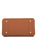 Hermes Birkin 25 Gold Togo Gold Hardware - Image 6