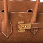 Hermes Birkin 25 Gold Togo Gold Hardware - Image 7