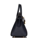 Hermes Birkin Sellier 25 Bleu Indigo Epsom Gold Hardware - Image 3