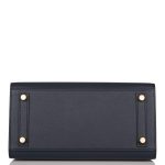 Hermes Birkin Sellier 25 Bleu Indigo Epsom Gold Hardware - Image 5